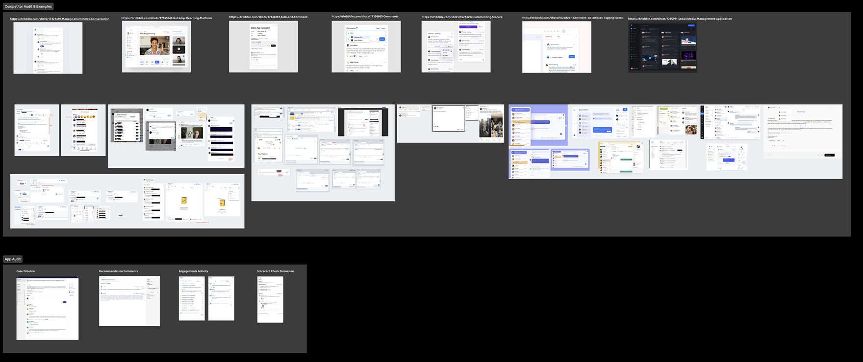 Component audit showing the scale of UI inconsistency