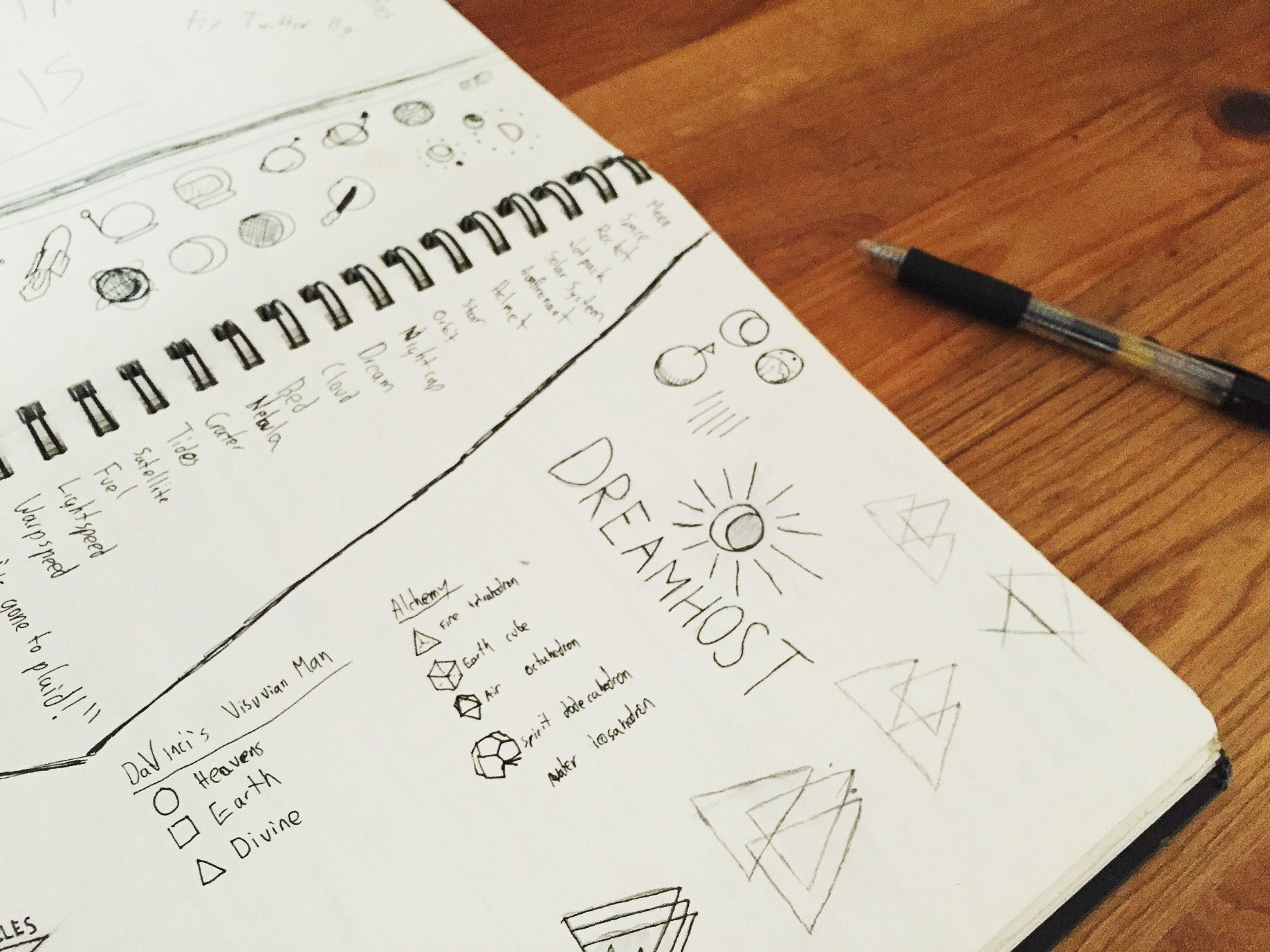 logo sketches